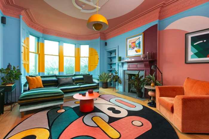 Colorful home interior design