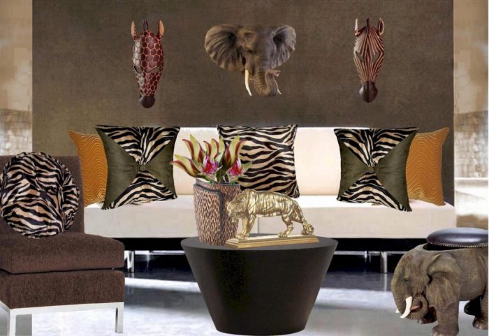 Print leopard living room decor chairs rooms animal interior ideas decorating style prints chair cheetah love pillows furniture sofa couch